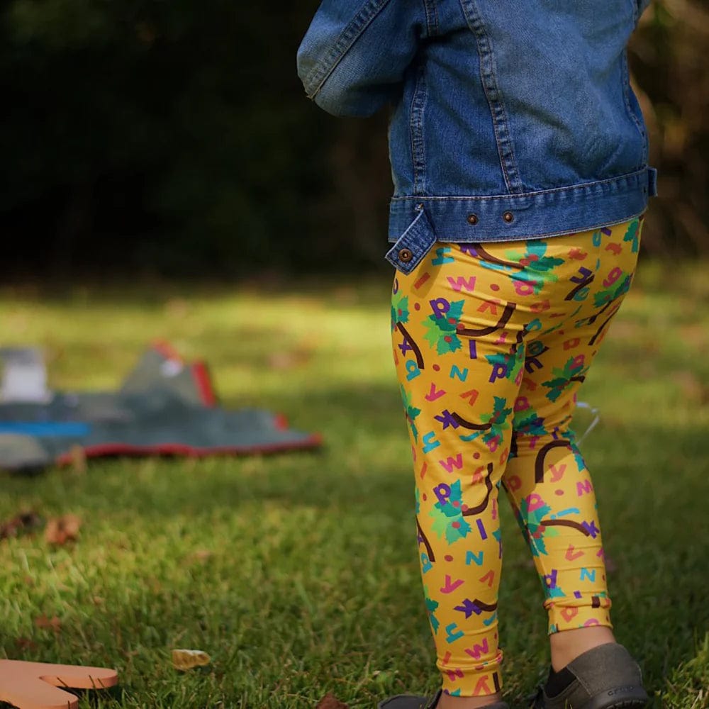 Chicka Chicka Boom Boom ABC's Leggings bumblito Lil Tulips