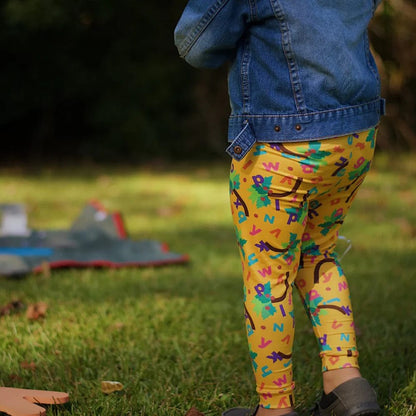 Chicka Chicka Boom Boom ABC's Leggings bumblito Lil Tulips