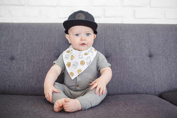 Chip Bandana Bibs Copper Pearl Lil Tulips