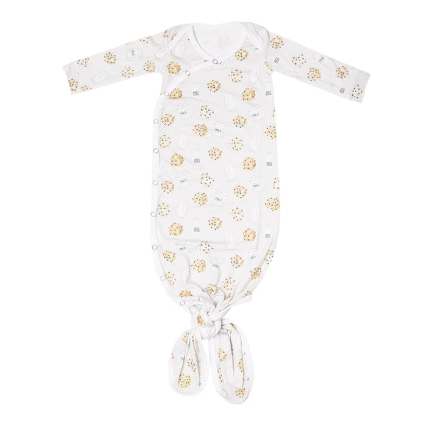 Chip Newborn Knotted Gown Copper Pearl Lil Tulips