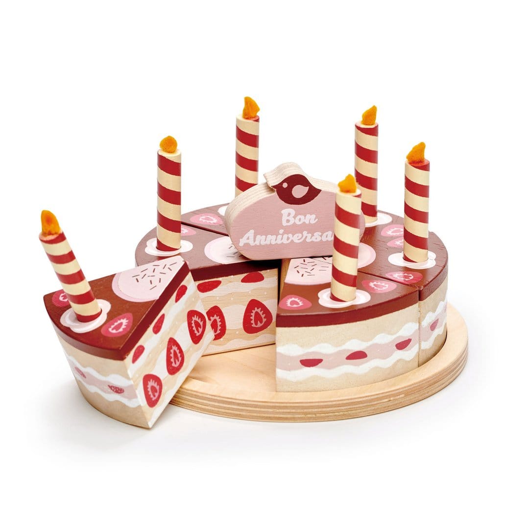 Chocolate Birthday Cake Tender Leaf Lil Tulips