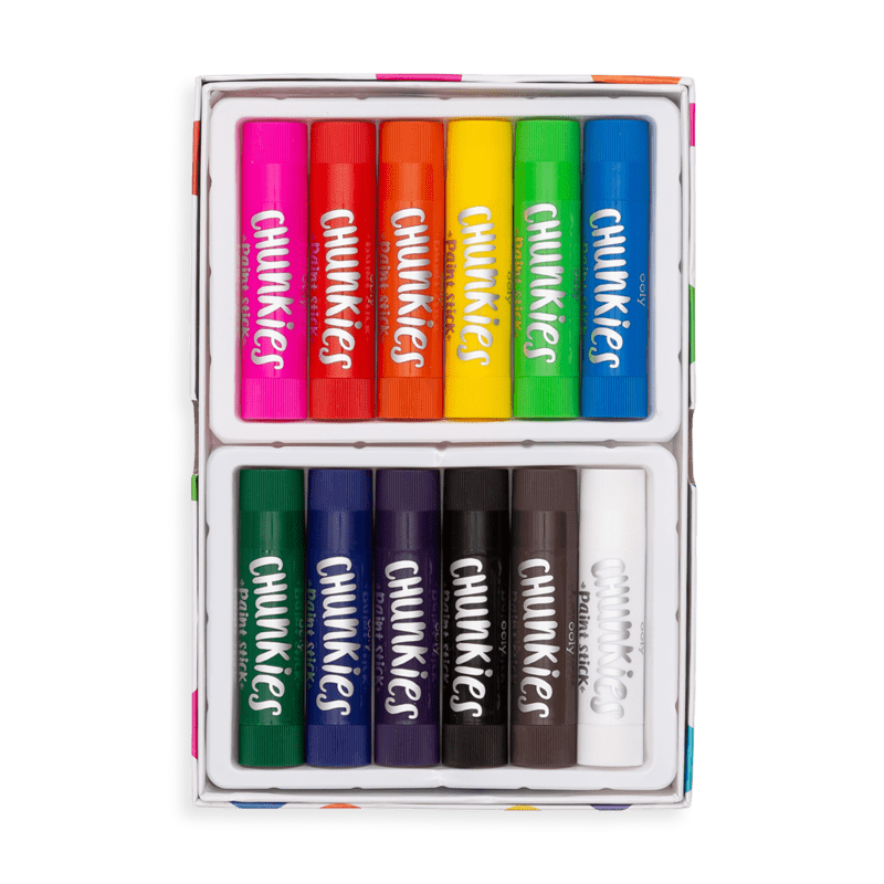 Chunkies Paint Sticks (12-pack) OOLY Lil Tulips