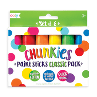 Chunkies Paint Sticks Classic (6-pack) OOLY Lil Tulips