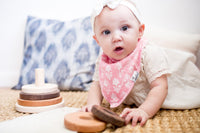 Claire Bandana Bibs Copper Pearl Lil Tulips