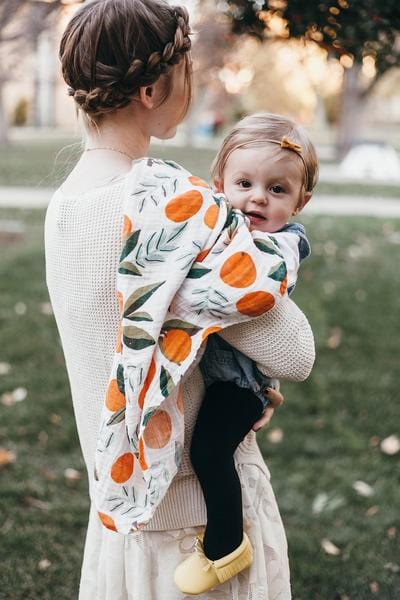 Clementine Swaddle Clementine Kids Lil Tulips