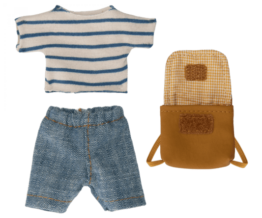 Clothes and Bag for Big Brother Mouse Maileg Lil Tulips