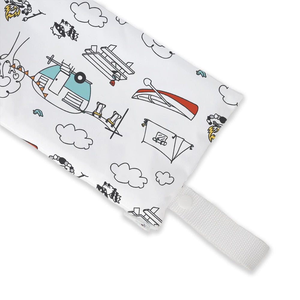 Clutch Bag -  Happy Camper Thirsties Lil Tulips