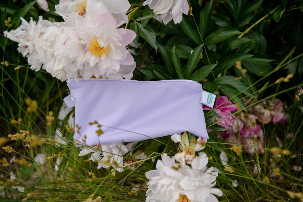 Clutch Bag -  Lilac Thirsties Lil Tulips