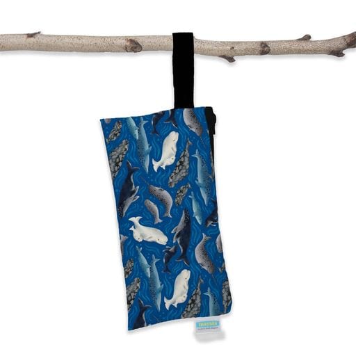 Clutch Bag -  Ocean Lullabies Thirsties Lil Tulips