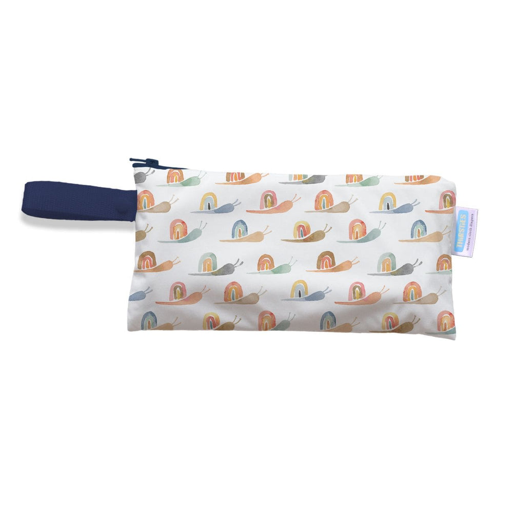 Clutch Bag -  Rainbow Snails Thirsties Lil Tulips