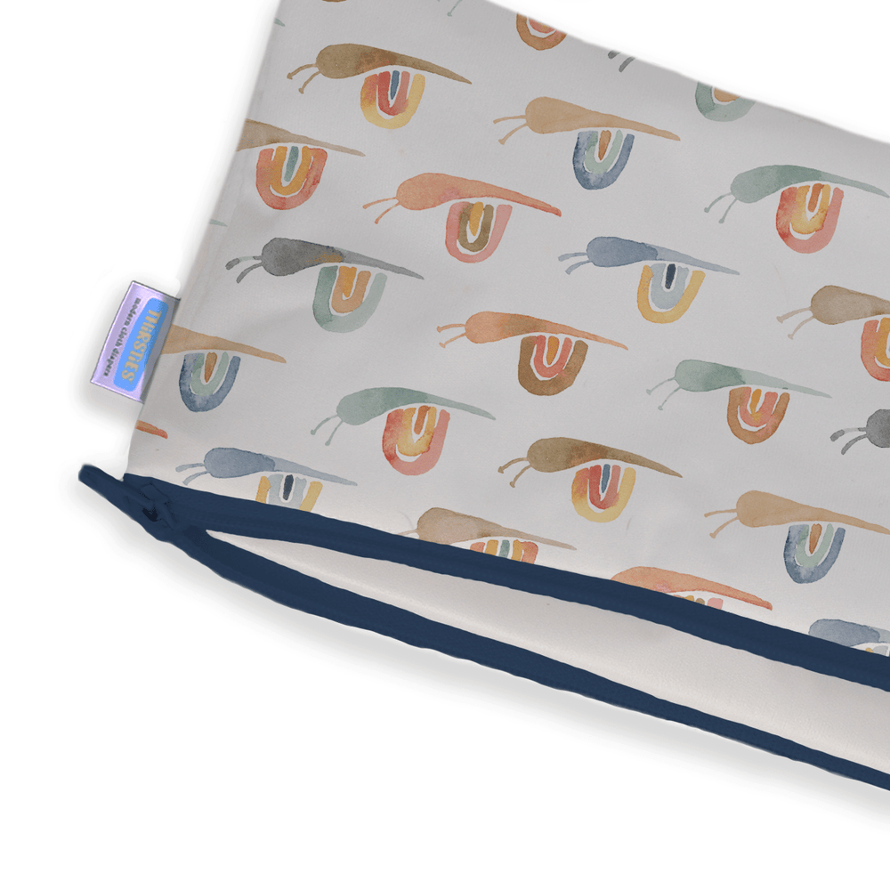 Clutch Bag -  Rainbow Snails Thirsties Lil Tulips