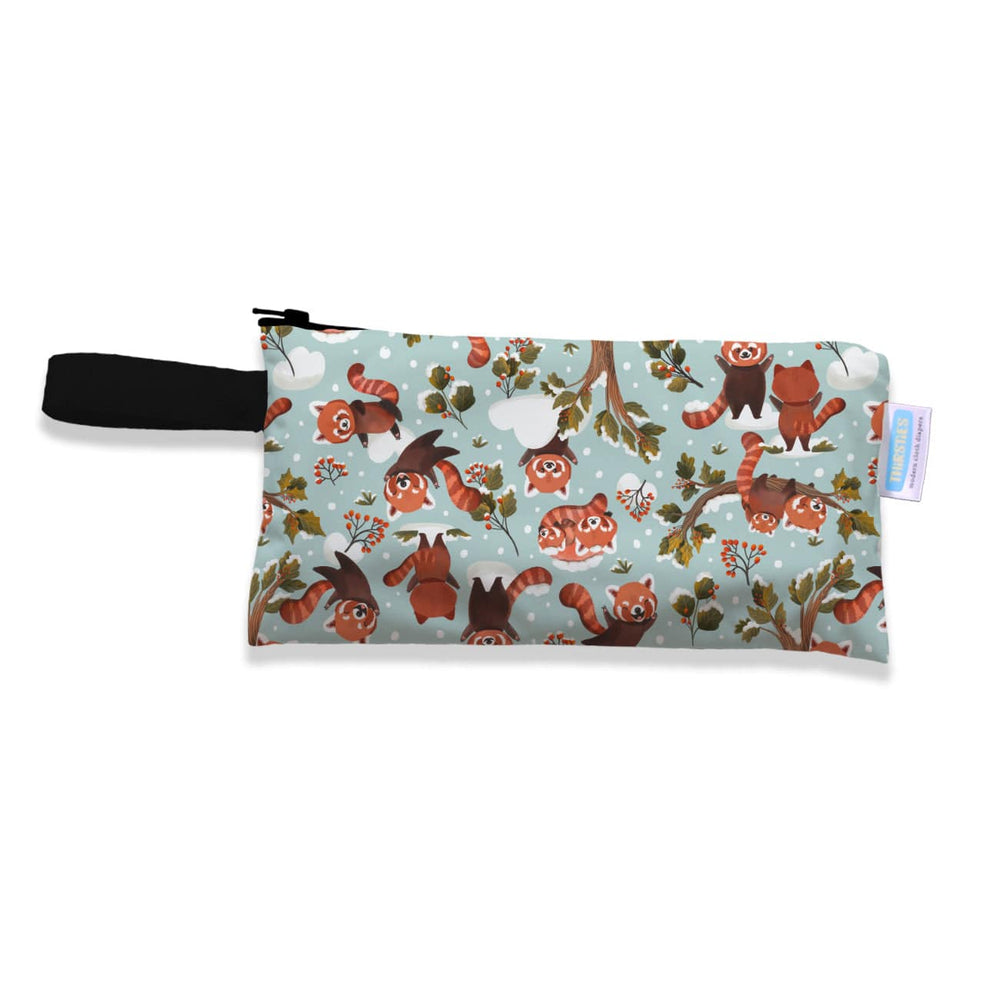 Clutch Bag -  Red Panda Thirsties Lil Tulips