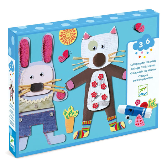 Collages for Little Ones Craft Kit Djeco Lil Tulips