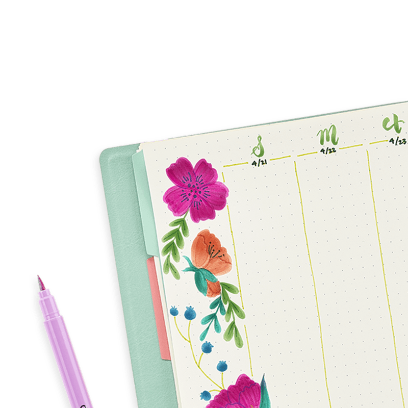 Color Lustre Metallic Brush Markers OOLY Lil Tulips