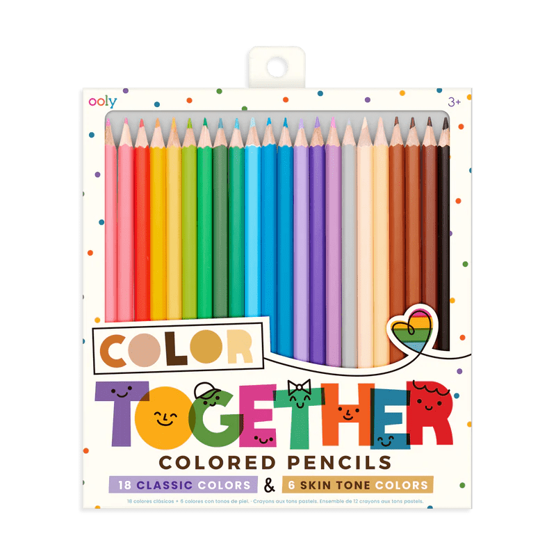 Color Together Colored Pencils - Set of 24 OOLY Lil Tulips