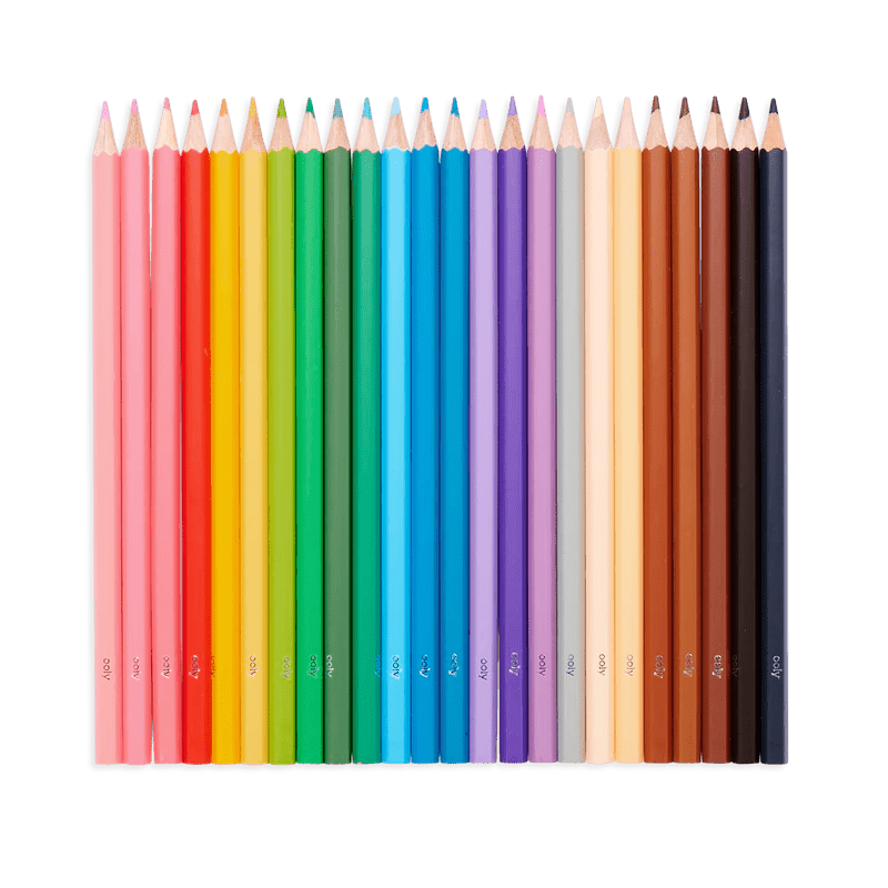 Color Together Colored Pencils - Set of 24 OOLY Lil Tulips