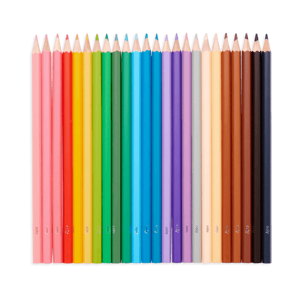 Color Together Colored Pencils - Set of 24 OOLY Lil Tulips