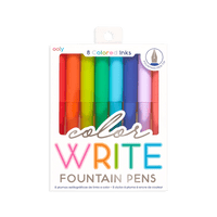 Color Write Fountain Pens - Set of 8 OOLY Lil Tulips