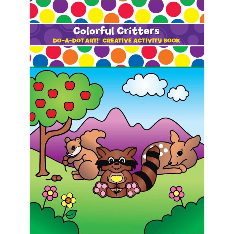 Colorful Critters Activity Book Do a Dot Art Lil Tulips