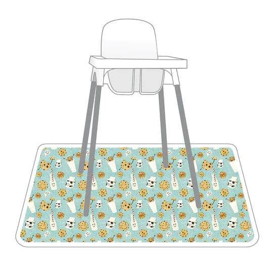Cookies & Milk Splash Mat BapronBaby Lil Tulips