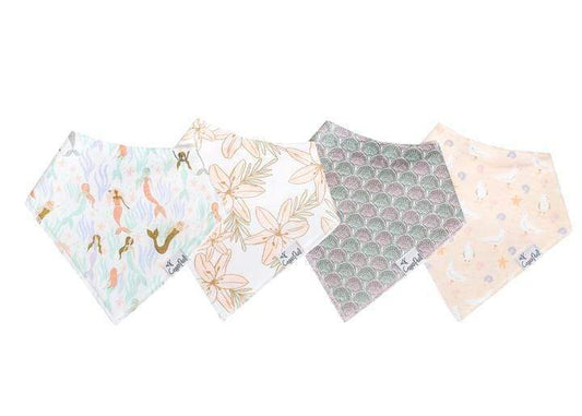 Coral 2 Bandana Bibs Copper Pearl Lil Tulips