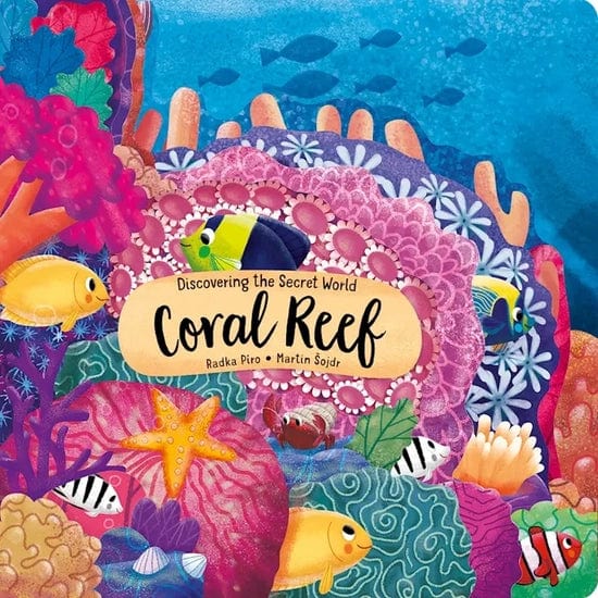Coral Reef Layered Board Book Wellspring Lil Tulips