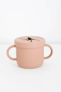 Coral Silicone Snack Cup The Saturday Baby Baby & Toddler Lil Tulips