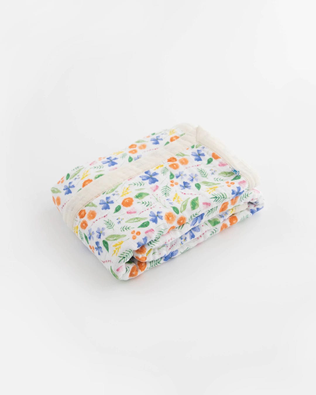 Cotton Muslin Baby Blanket - Mountain Bloom Little Unicorn Lil Tulips