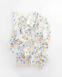 Cotton Muslin Baby Blanket - Mountain Bloom Little Unicorn Lil Tulips