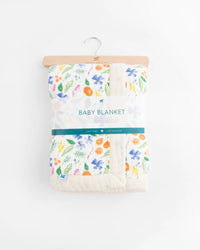 Cotton Muslin Baby Blanket - Mountain Bloom Little Unicorn Lil Tulips