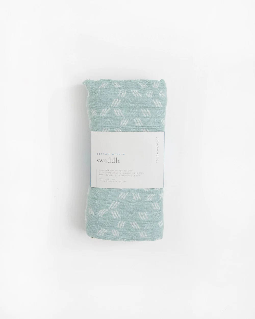 Cotton Muslin Swaddle Blanket - Misty Field Little Unicorn Lil Tulips
