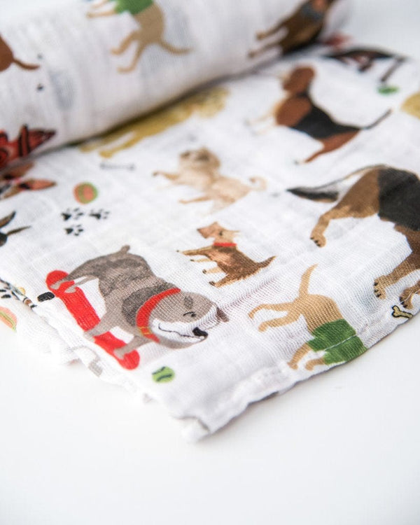 Cotton Swaddle Woof Little Unicorn Lil Tulips