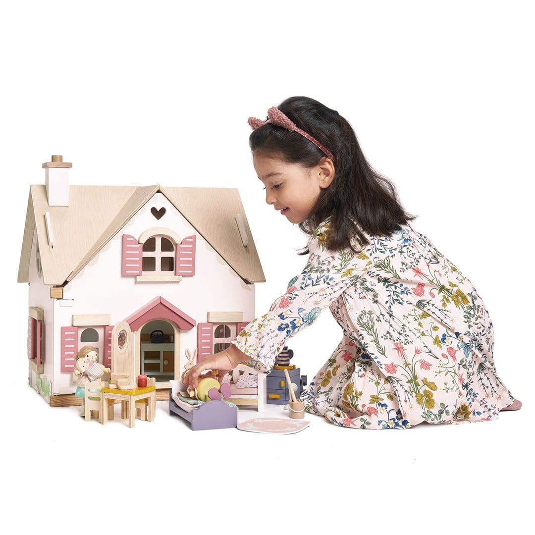 Cottontail Cottage Dollhouse Tender Leaf Lil Tulips