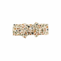 Cream Floral Bow Brave Little Ones Lil Tulips