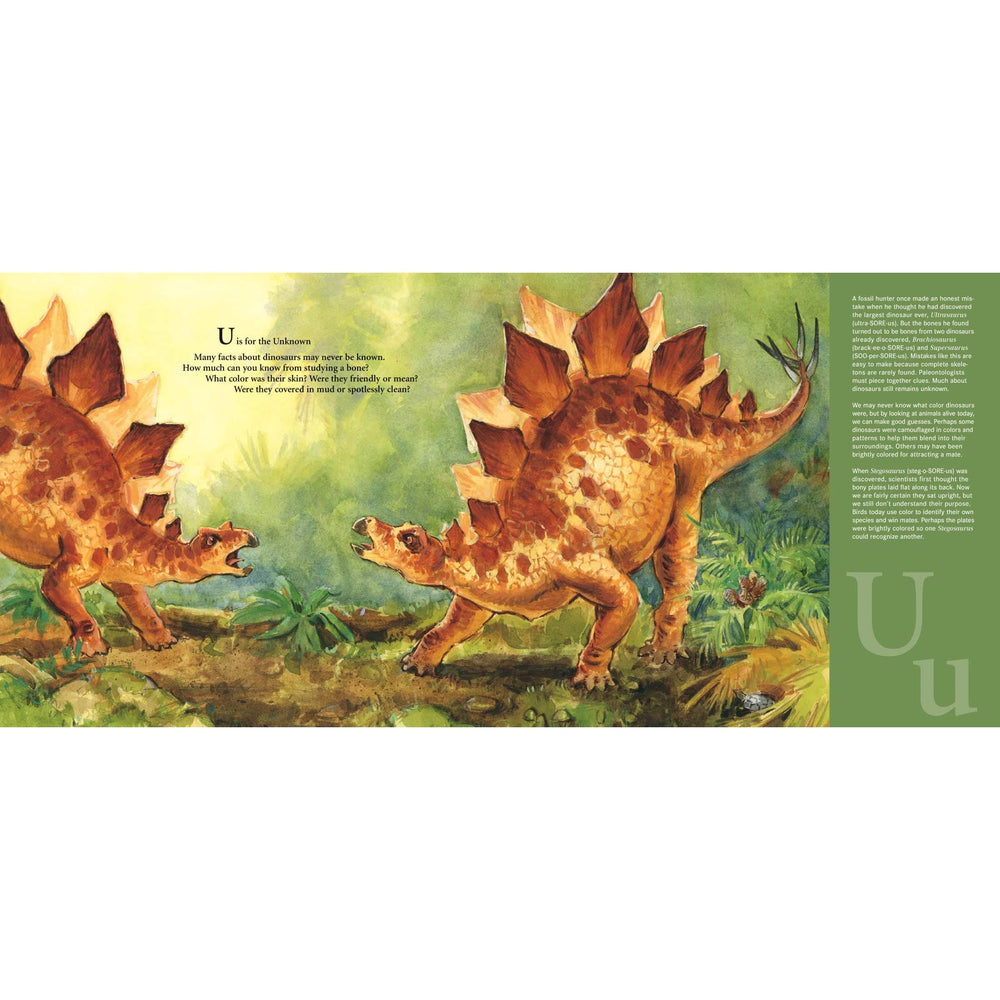 D is for Dinosaur: A Prehistoric Alphabet Sleeping Bear Press Books Lil Tulips
