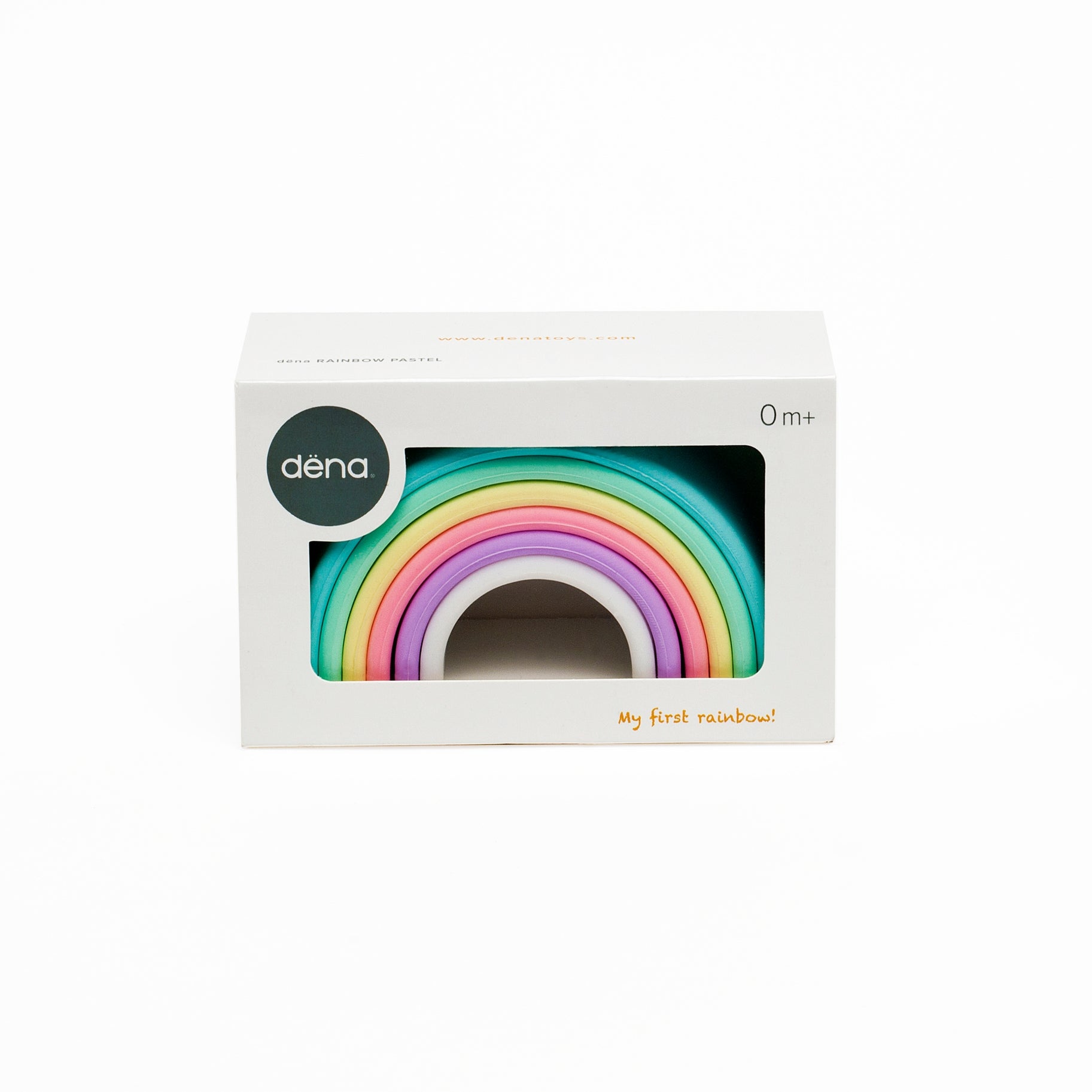 Pastel Silicone Rainbow - 6 Piece