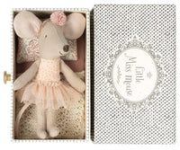 Dance Mouse in Daybed, Little sister Maileg Lil Tulips