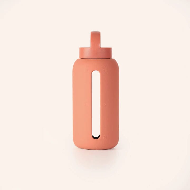 Day Bottle | The Hydration Tracking Water Bottle (27oz) - Clay bink Water Bottles Lil Tulips