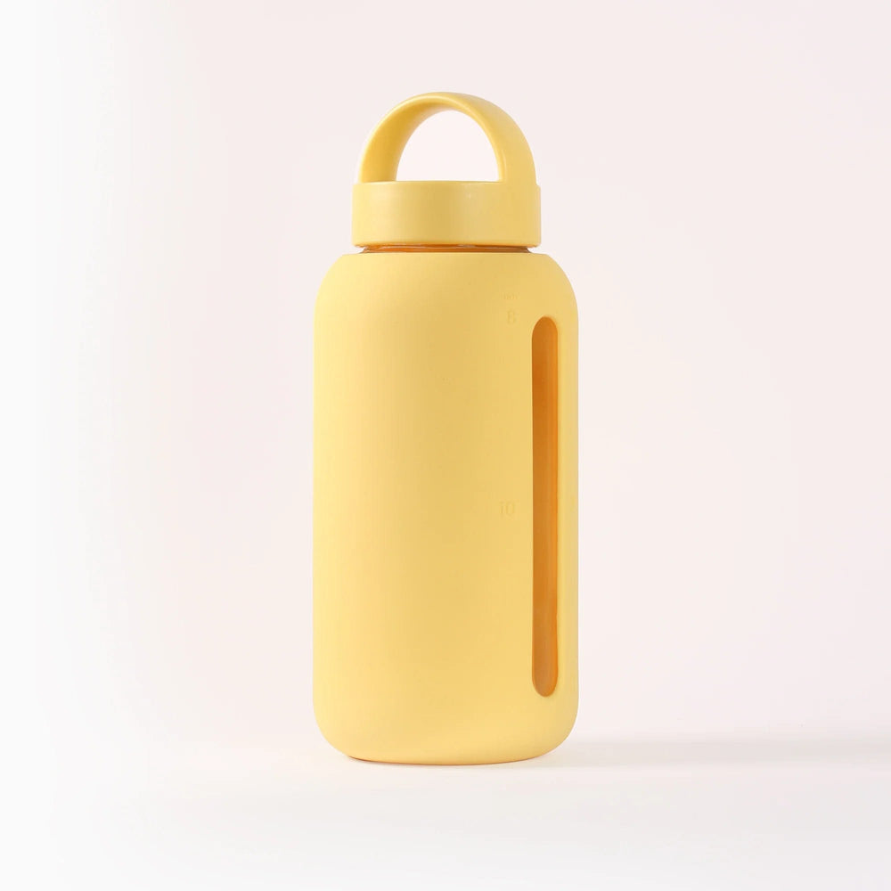 Day Bottle | The Hydration Tracking Water Bottle (27oz) - Lemon bink Water Bottles Lil Tulips