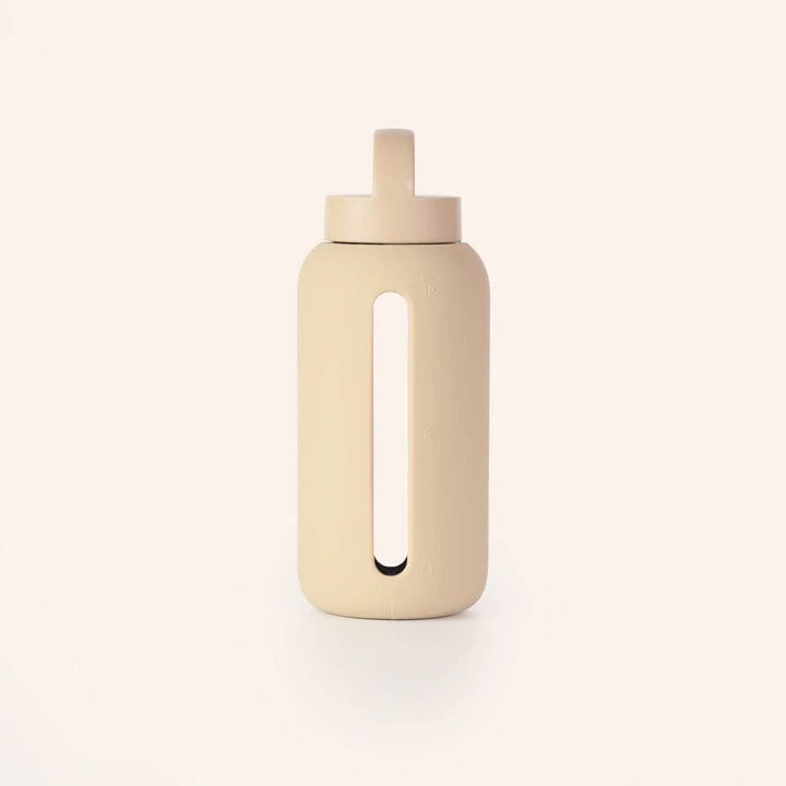 Day Bottle | The Hydration Tracking Water Bottle (27oz) - Sand bink Water Bottles Lil Tulips
