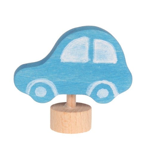 Decorative Figure Blue Car Grimm's Lil Tulips