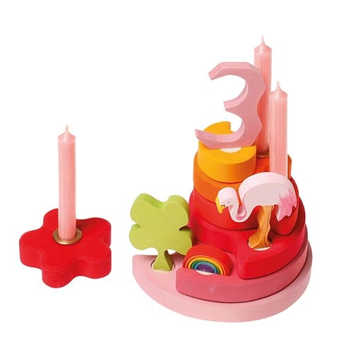 Decorative Figure Flamingo Grimm's Lil Tulips