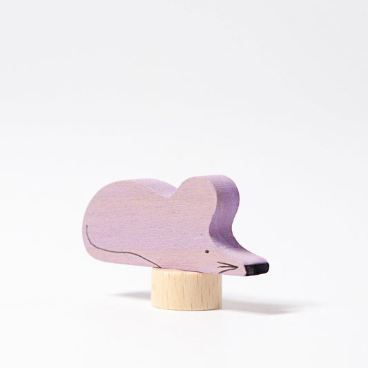 Decorative Figure Grey-Violet Mouse Grimm's Lil Tulips