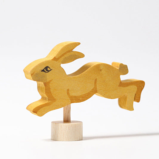 Decorative Figure Jumping Rabbit Grimm's Lil Tulips
