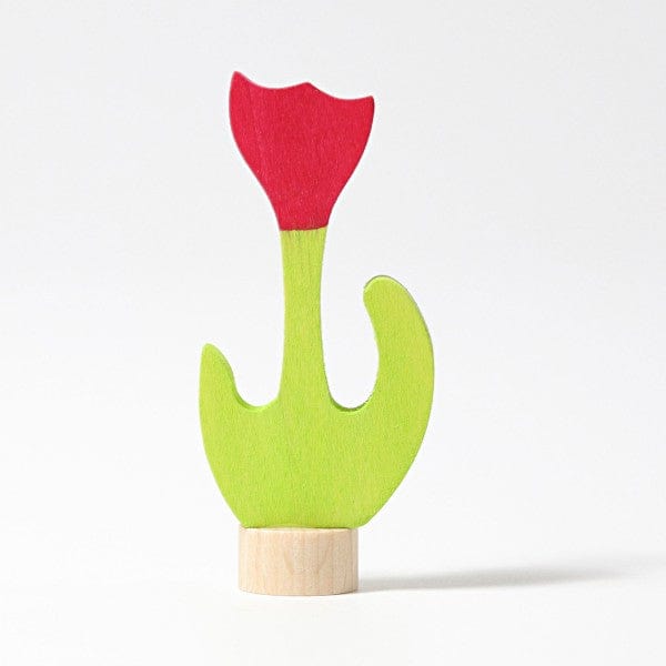 Decorative Figure Red Tulip Grimm's Lil Tulips