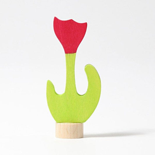 Decorative Figure Red Tulip Grimm's Lil Tulips