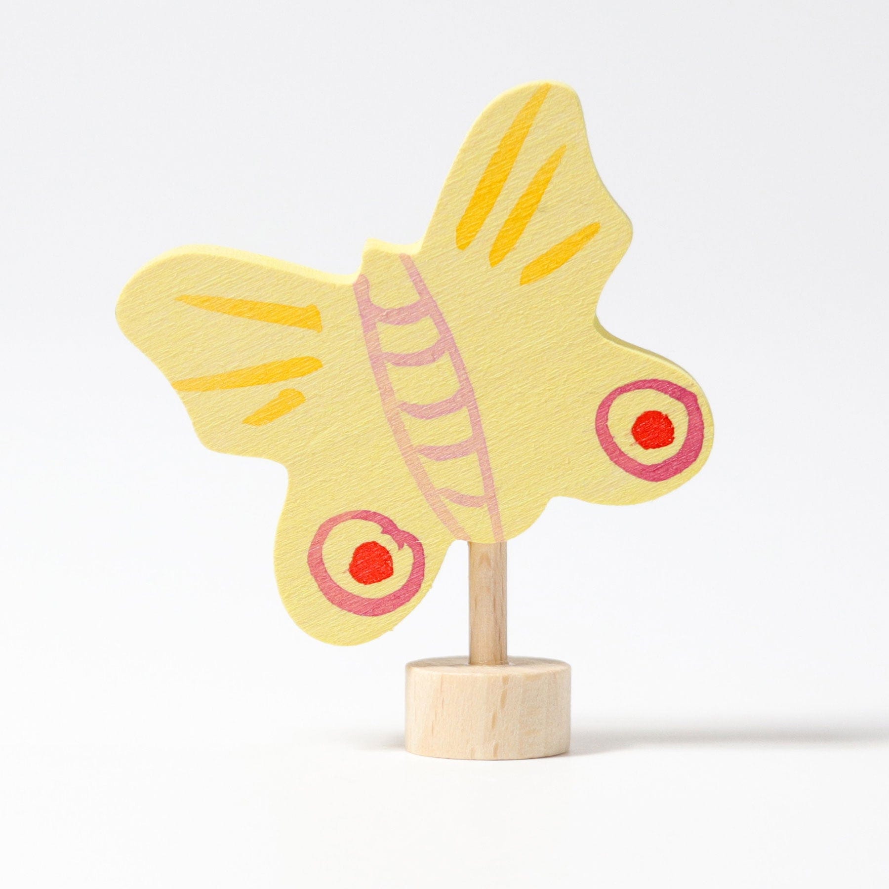 Decorative Figure Yellow Butterfly Grimm's Lil Tulips