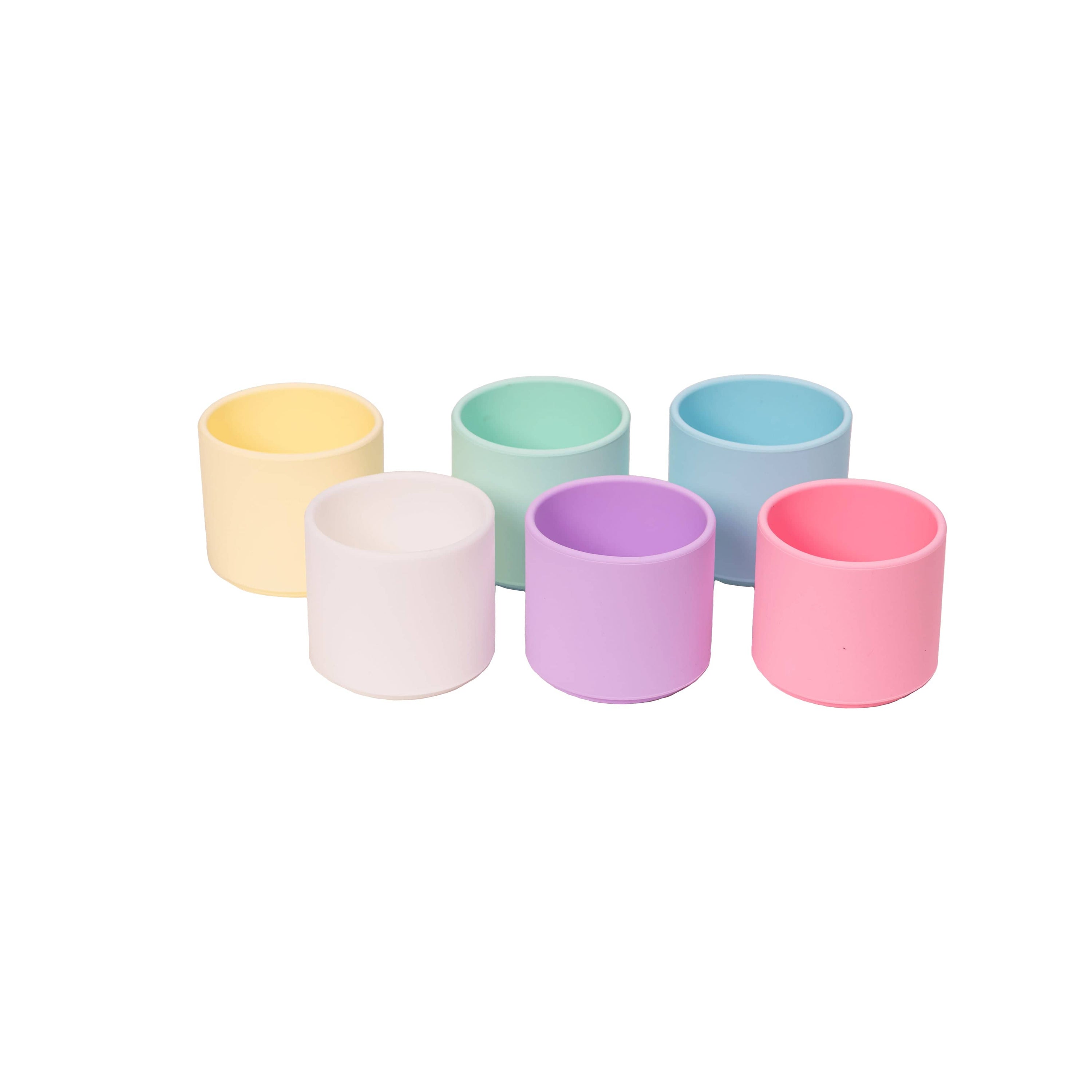 dëna 6 Pastel Stacking Cups Dena Pacifiers & Teethers Lil Tulips