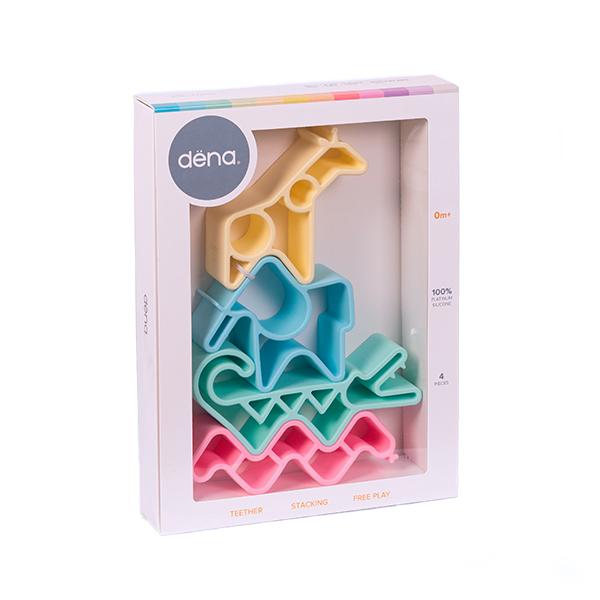 dena Toys Animals Pastel Silicone Dena