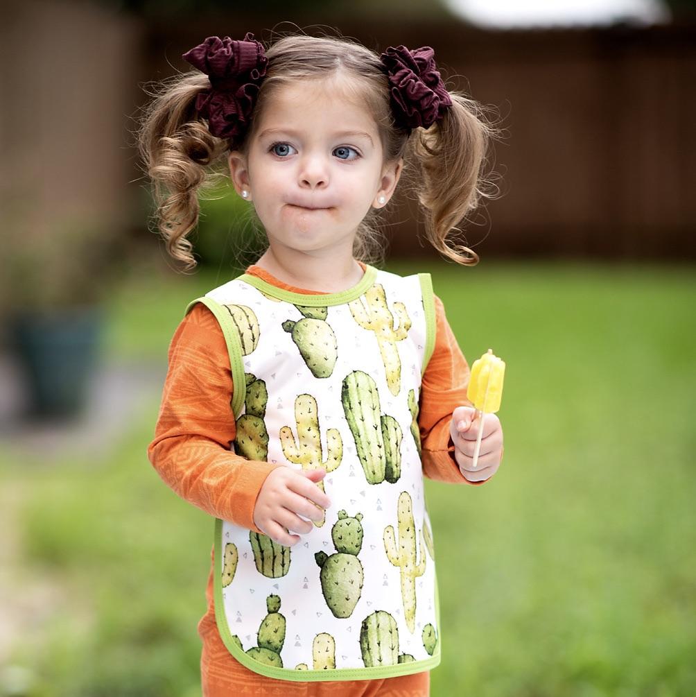 Desert Cactus Toddler Bapron BapronBaby Bibs Lil Tulips